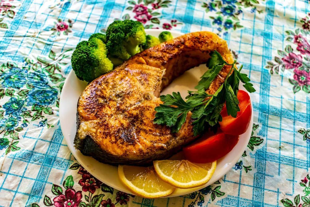 a plate of food