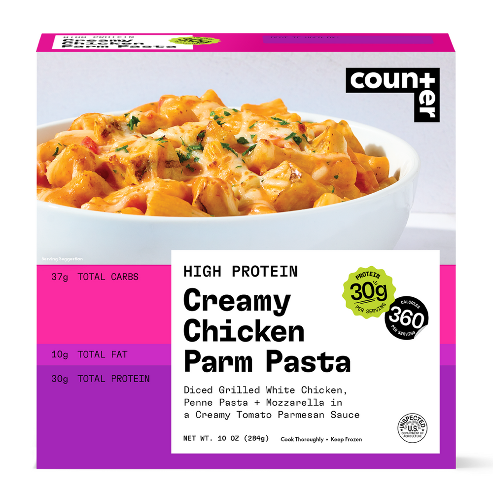 Counter | High-Protein Frozen Meals | 30g Protein Per Bowl