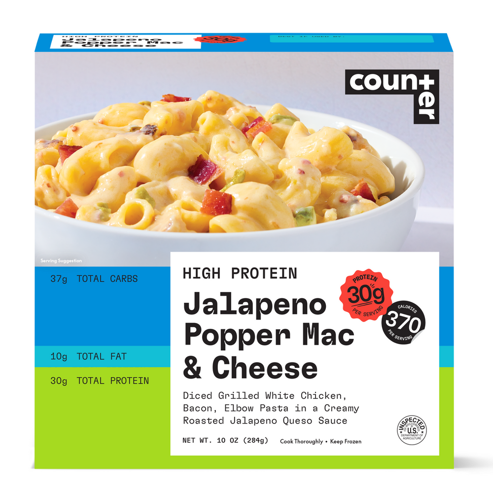 Counter | High-Protein Frozen Meals | 30g Protein Per Bowl