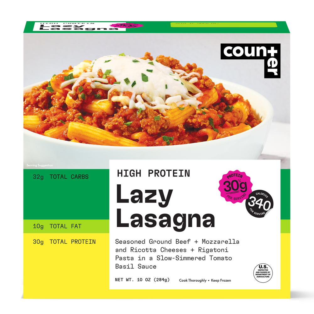 Counter | High-Protein Frozen Meals | 30g Protein Per Bowl
